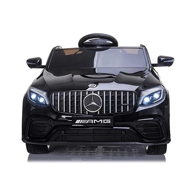 Mercedes Benz GLC 63 AMG (Zwart) FULL OPTIONS, 12 volt Kinder Accu Auto | accu auto voor kinderen | elektrische kinderauto + afstandsbediening